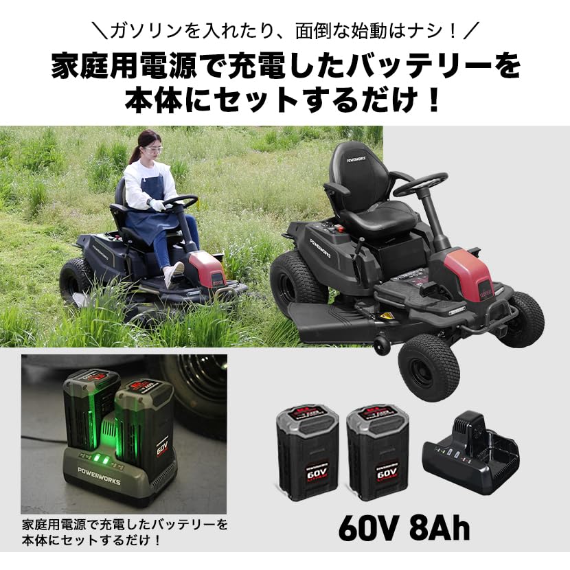 草刈り機 芝刈り機  電動式草刈り機 専用バッテリー2個付属 専用充電器 36V草刈機専用バッテリー 2個組 DC18V 2.0Ah リチウムイオン充